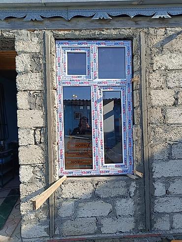 Plastik pəncərələr: Plastik Pencereler kv -65 azn Plastik qapilar Z80 -90 azn Dekor — 13