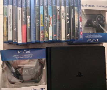 поко м5 бу: Playstation 4,слим 1000гб. ПО 12.50 + 18 диск Состояние отличное