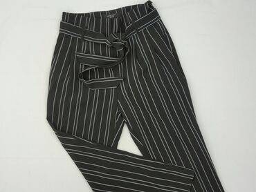 c a spodnie damskie z wysokim stanem: New Look Petite, Material trousers for women, size S