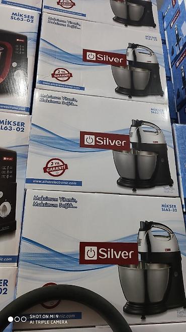 silver love mixer: Mikser mixer qabli mikser Silver Turk markasi 350 watt guc 5 suretli — 7