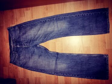 muske farmerke sa tregerima: Jeans L (EU 40), XL (EU 42), color - Blue