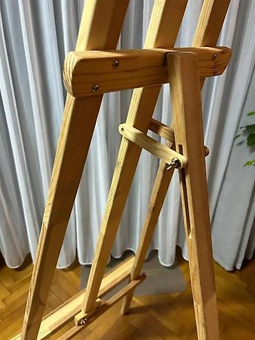 Slike i ramovi: Drvena slikarska štafelaj (studijski/akademski tip) - Model: ars nova — 6