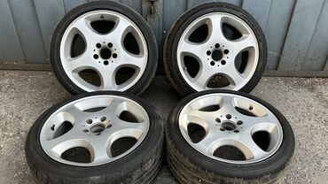 Диски: Литые Диски R 18 Mercedes-Benz, Комплект, отверстий - 5, Б/у