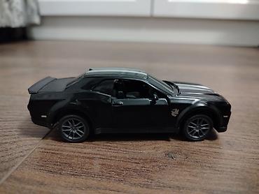 dodge dart: Məhsul: Metal model maşın – Dodge Challenger (qara), sport zolaqları — 4