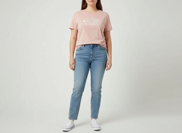 czarne t shirty w serek: Very, Футболка жіноча, розмір XL