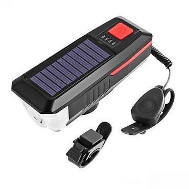 citrin i gorski kristal: LED SVETLO - SOLARNA LAMPA ZA BICIKL + ZVONO - 2U1 | Odlicna solarna — 2