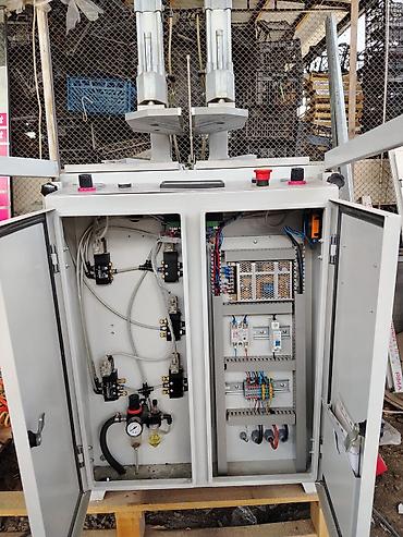 sendvic panel satilir: NIKMAK SK-02 – İki başlı PVC/profil künc presləmə və qaynaq avadanlığı — 2