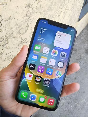 Apple iPhone: IPhone X, Б/у, 64 ГБ, Space Gray, Коробка, 100 % — 9