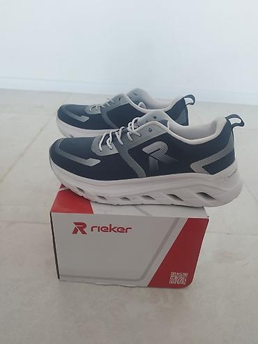 широкие шнурки: Кроссовки Rieker Soft W3504-12 - Размер: EU 38 (UK 5, US 7). - Цвет — 3