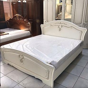 Спальные гарнитуры: Спальный гарнитур, Б/у, Двуспальная кровать, Белоруссия, МДФ, Самовывоз, цвет - Белый — 7