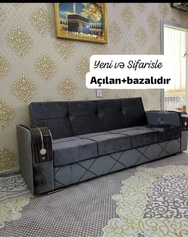 Masa və oturacaq dəstləri: Divan, Yeni, Açılan, Bazalı, Parça, Ödənişli çatdırılma