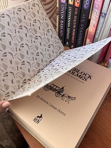 harry potter kitabı: Məhsul: Sherlock Holmes – Bütün Romanları (Tek Cilt, Özel Basım) — 4