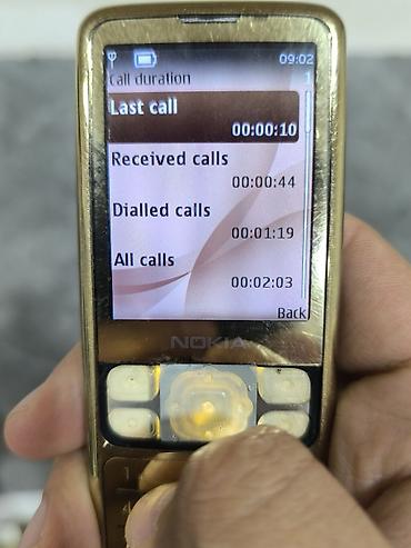 i̇pad mini 7: Nokia 6700 Slide, < 2 GB Memory Capacity, rəng - Qızılı, Düyməli — 2