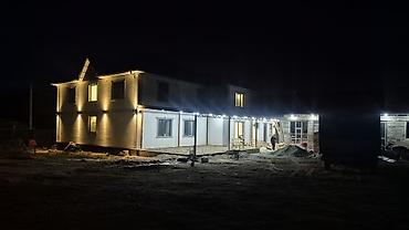 гэс 2: Продаю двухэтажный умный дом 300 кв.м в селе Кызыл суу район МСО — 4