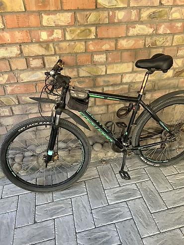 single speed: Горный велосипед Forward (надпись на раме) на 29" колесах с — 3