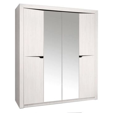 Шкафы для одежды: Шкаф для одежды, Новый, Прямой, МДФ — 15