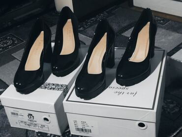 обувь 34 размер: Туфли цвет - Черный