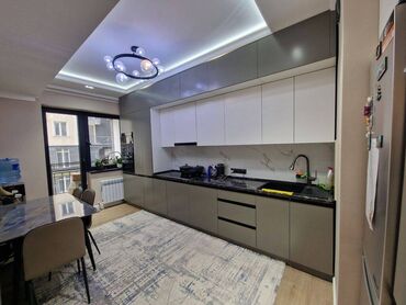3 комнатная квартира асанбай: 3 комнаты, 156 м², Элитка, 3 этаж, Евроремонт