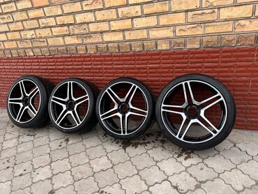 диски мондео 3: Литые Диски R 20 AMG, Комплект, отверстий - 5, Б/у