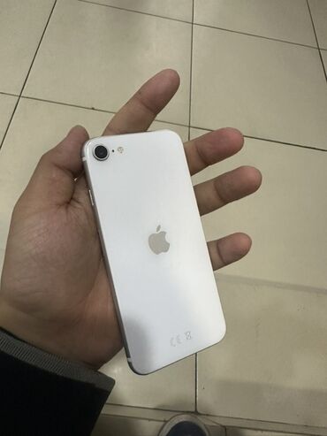 сколько стоит iphone 2: IPhone SE, Колдонулган, 64 ГБ, Ак, 87 %