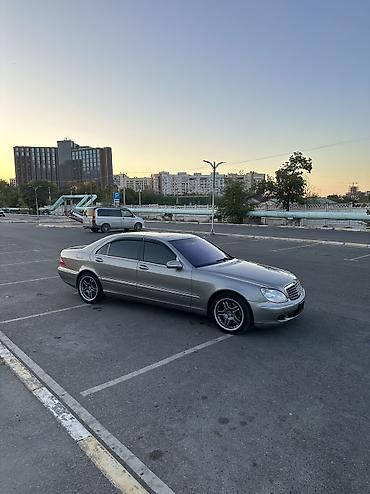 Mercedes-Benz S-Class: 2002 г., 5 л, Автомат, Бензин, Седан