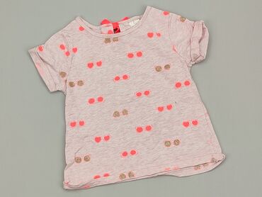 rozowa koszulka: Футболка, OshKosh B'gosh, 1,5-2 р., 86-92 см, стан - Хороший