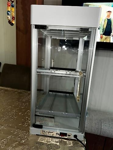 Оборудование для магазинов: Elektrikli isti vitrin / konserv qızdırıcısı - Şüşə vitrinli — 1