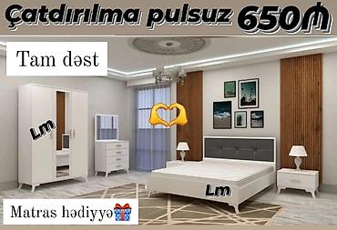 qelebe: Yataq otağı dəsti — 1