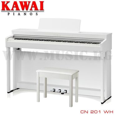 рояль пианино: Цифровое фортепиано Kawai CN201 W CN201 от Kawai - это приятное в