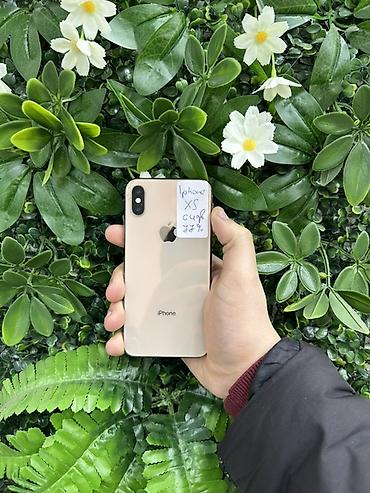 IPhone Xs, 64 GB, Qızılı, Face ID