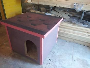 Зоотовары: Домик для маленьких и средних собак. будка для собак в наличии и на — 13