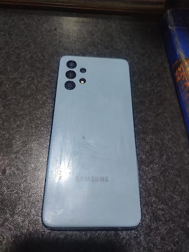 05 samsung: Samsung Galaxy A32, 64 GB, rəng - Göy, Barmaq izi — 1
