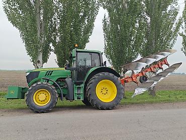 Тракторы John Deere: Трактор John Deere 6155M, колесная формула 4x4. Основные — 2