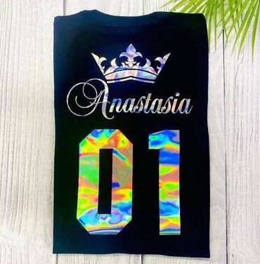 Футболки: Футболки, толстовки, свитшоты с уникальным дизайном (глиттер, радужный — 3