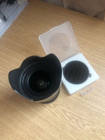 işləmiş ptz: Sigma 18-35mm f/1.8 DC HSM lens. Canon EF -Yanında KF markalı 2-400