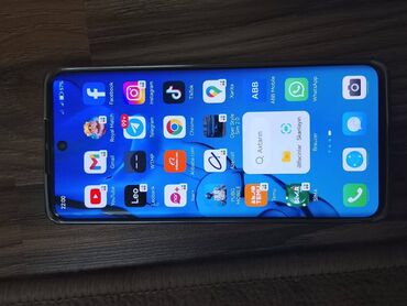корпус для пк: Huawei Nova 9, 128 GB, rəng - Göy, Barmaq izi