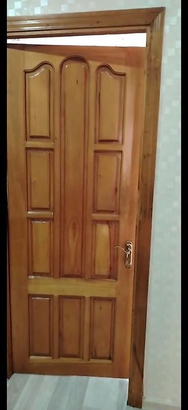 qapi bezeyi: Taxta otaq qapıları dəsti - Material: tam ağac (təbii ağac teksturası — 4