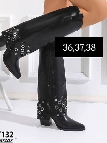 Čizme: Čizme, bоја - Crna — 18