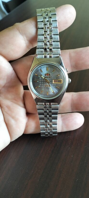 klassik koynekler: Наручные часы, Orient, цвет - Серебристый