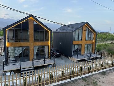 Продажа модульных домов: Продаются два современных барнхауса у озера Иссык-Куль (с. Бостери) — 1