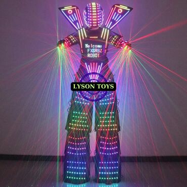 Digər biznes avadanlığı: Led Robot #mascot #karnaval #biznes #sou #parti #karnaval #geyim