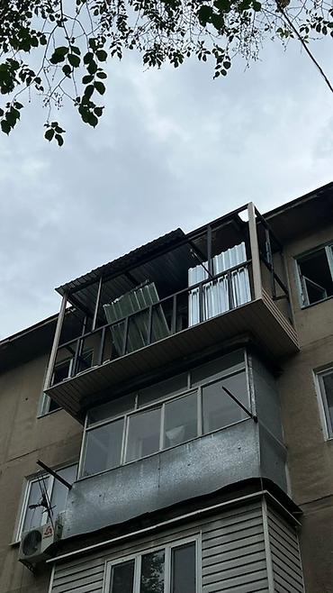 Жылуулоо: Балкон «под ключ» с выносом и отделкой - Конструкция: усиленный — 2