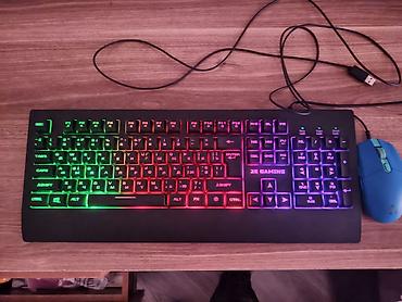 Настольные ПК и комплектующие: 2E Gaming klaviatura + simli kompüter siçanı dəsti - Tam ölçülü 2E — 2