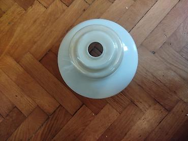 Rasveta: Abazur sirma za luster lampu. Otvor za grlo 3 cm. Precnik najsireg — 13
