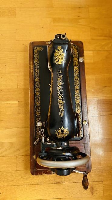 gitara temiri: Məhsul: Mexaniki tikiş maşını (əl çarxlı) Təsvir: - Klassik dizaynlı — 6