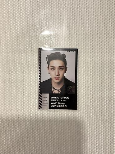 Другое: Bangchan Oddinary StrayKids orjinal Kart — 1
