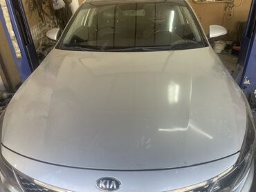 кузовные детали на фит: Капот Kia, Б/у, Оригинал