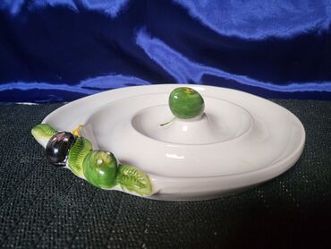 Ostalo posuđe: Tanjir nov za maline Italija 70te. Tanjir za masline sa delom za na lalafo.rs — 8 Ostalo posuđe: Tanjir nov za maline Italija 70te. Tanjir za masline sa delom za — 8