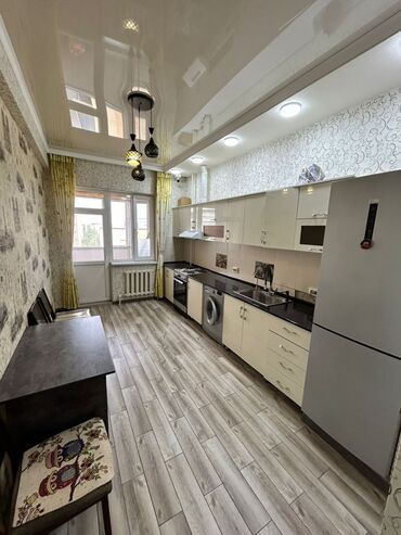 юнусалиева медерова: 1 комната, 50 м², Элитка, 8 этаж, Евроремонт
