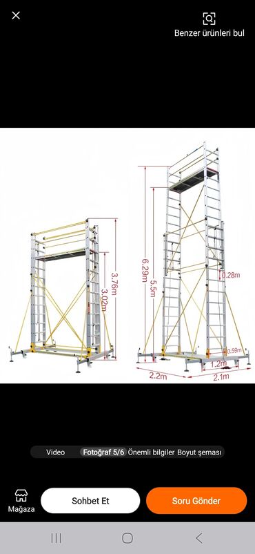 Nərdivanlar: Bu qatlanan çoxməqsədli nərdivan müxtəlif işlər üçün uyğun olan -da lalafo.az — 13 Nərdivanlar: Bu qatlanan çoxməqsədli nərdivan müxtəlif işlər üçün uyğun olan — 13